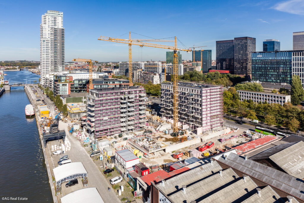 Ontdek Canal Wharf vanuit de lucht!